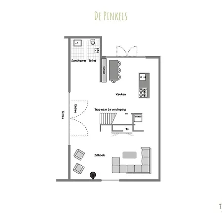 Lennepserf - De Pinkels Vakantiehuis